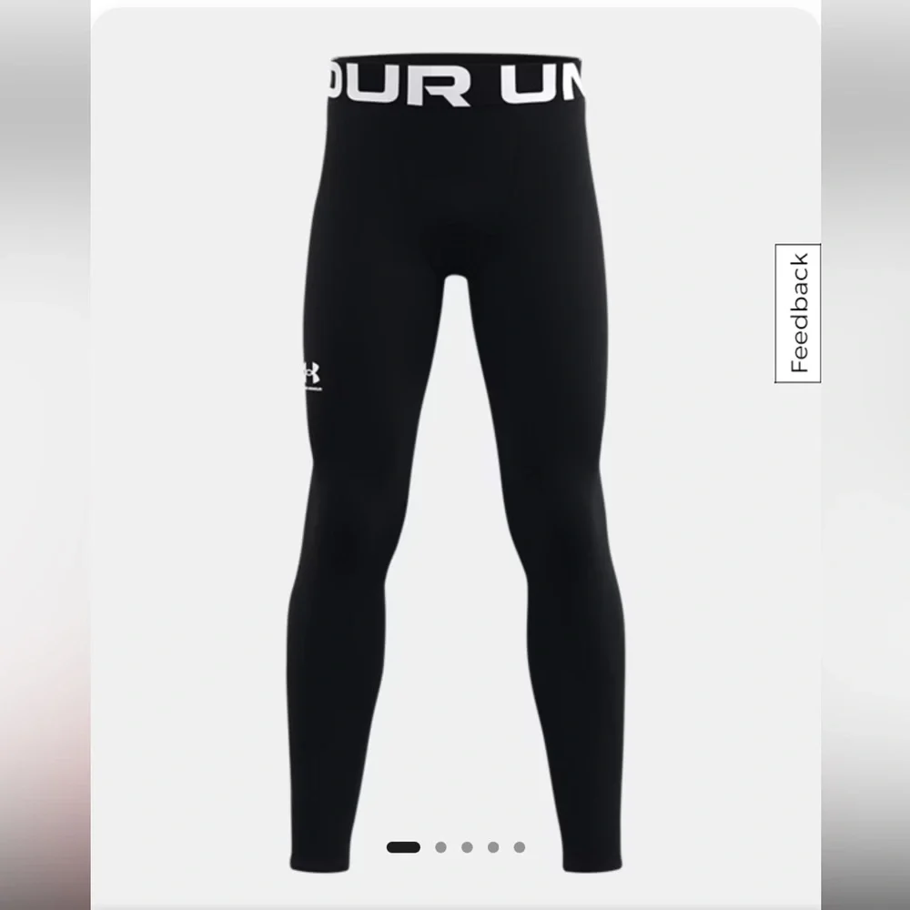 Under Armour Fleece Lined Boy’s Coldgear Leggings